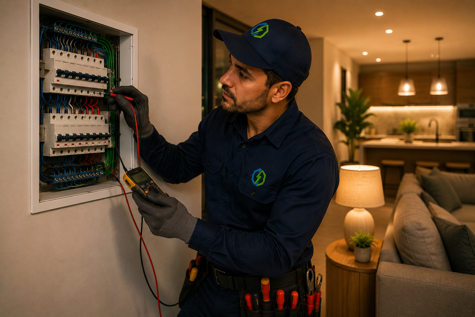 Inspeção de quadro elétrico