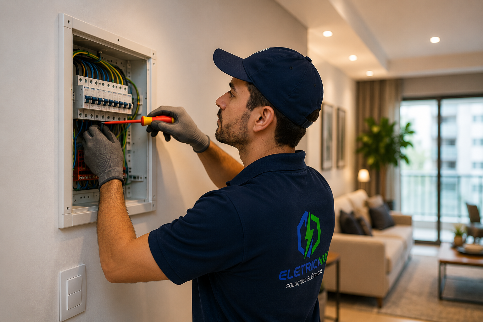 Quadros e disjuntores Eletricavix
